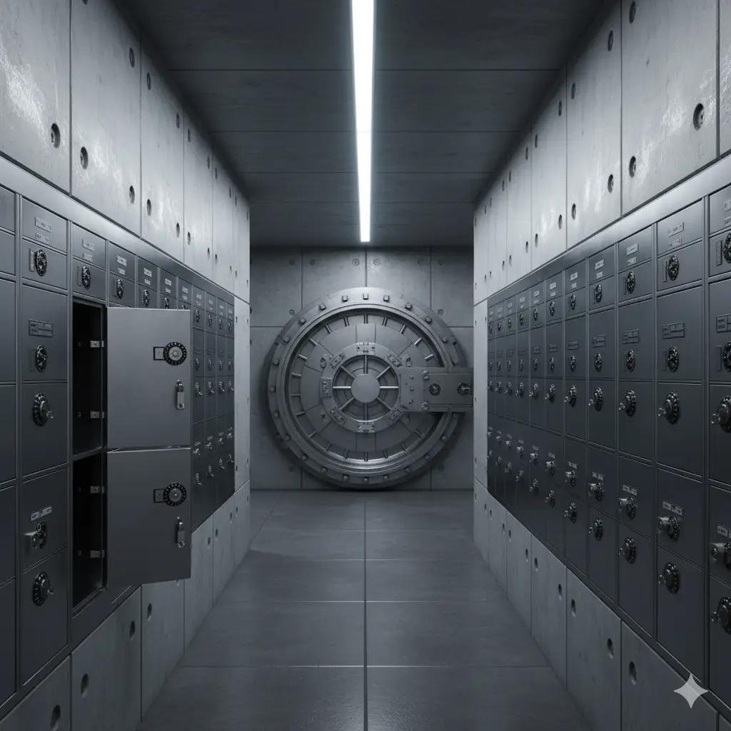Blast Proof Bank Locker Rooms